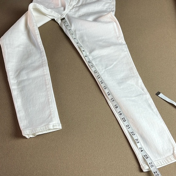 JOES JEANS NWT WHITE SKINNY CROP Mid Rise - Size 26 - Picture 11 of 11